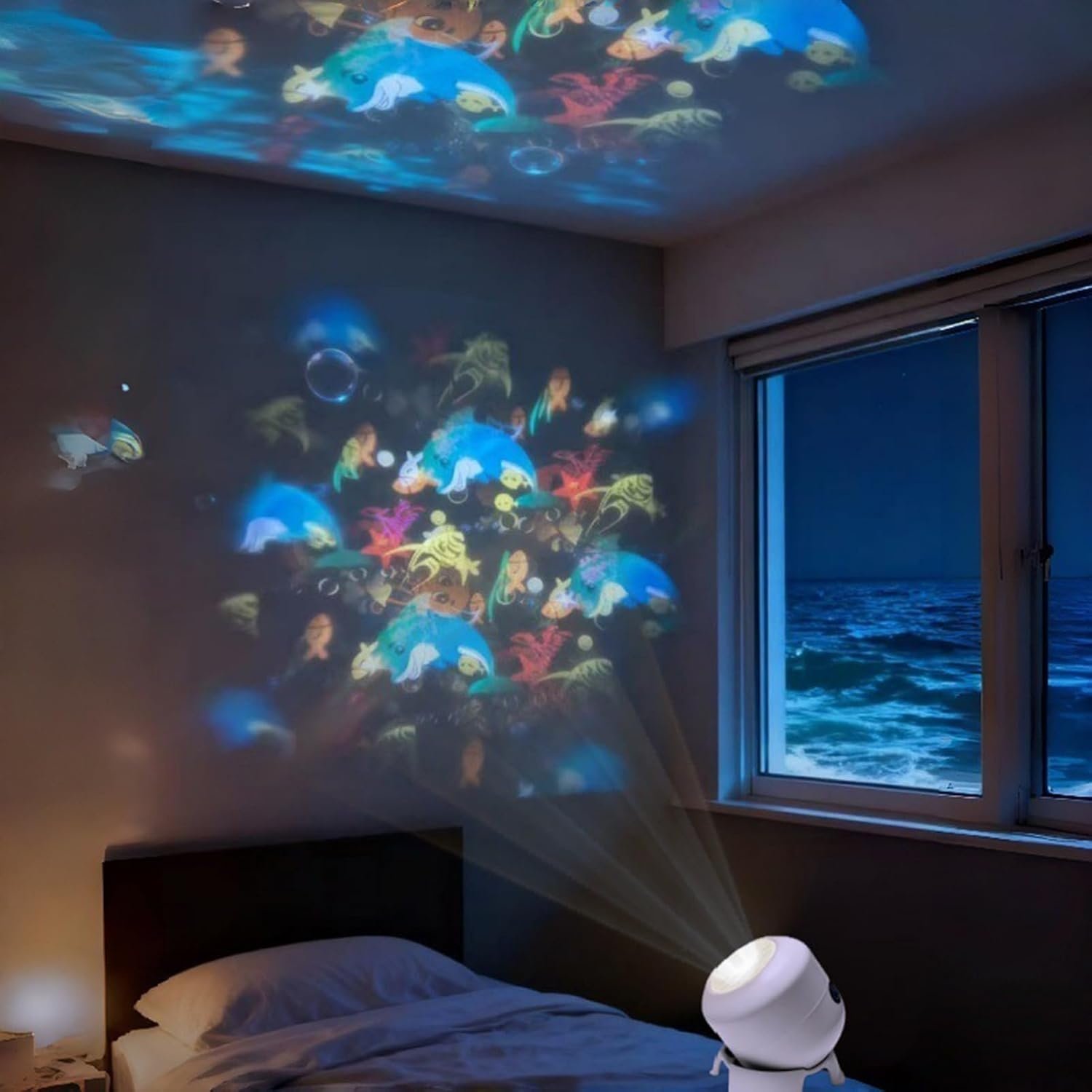 OceanDream Night Light Projector Features